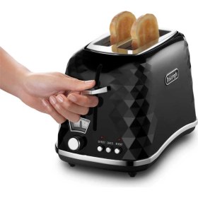 Resim DeLonghi Ctj 2103.BK Brillante Siyah Ekmek Kızartma Makinesi 
