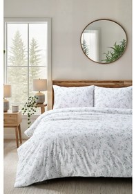 Resim Almira Cotton Feel Nevresim Takımı Çift Kişilik Beyaz 