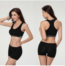 Resim Mor Showme Kadınlar Dikişsiz Racerback Spor Sutyeni Üst Yoga Fitness Yastıklı Streç Egzersiz Mor 