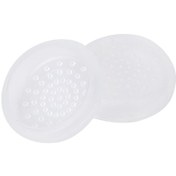 Resim Suntek Sony Playstation 4 PS4 Denetleyicisi İçin Joystick Analog Tuş Kılıfı Çiftleri Şeffaf 