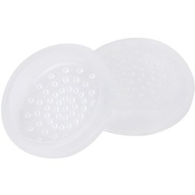 Resim Suntek Sony Playstation 4 PS4 Denetleyicisi İçin Joystick Analog Tuş Kılıfı Çiftleri Şeffaf 