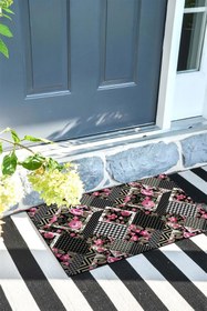 Resim Kapı Önü Paspası Dekoratif Kapı Paspası Dış Mekân Paspas Ev İçi Paspası 45x70cm 