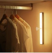 Resim Hareket Sensörlü Kablosuz Kısılabilir Led Spotlar 21 Cm Sıcak Beyaz Sıcak Beyaz 