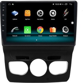 Resim Celali Tuning Citroen C4l 2013-2016 Android 12 Carplay Navigasyon Multimedya - 4gb Ram 64gb Hdd 