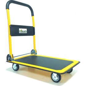 Resim Balatlı PH150 Profesyonel Paket Taşıma Arabası 150 kg Sarı Siyah 