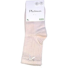 Resim PLATINIUM Kurdela Detaylı Çocuk Çorabı 