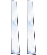 Resim Volkswagen Caddy Kapı Direği 2 Prç Krom 2010-2014 