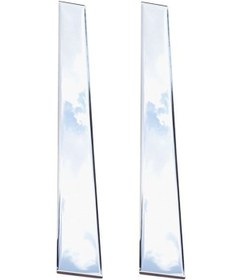 Resim Volkswagen Caddy Kapı Direği 2 Prç Krom 2010-2014 