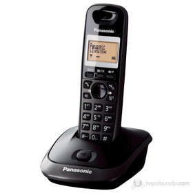 Resim Panasonic KX-TG2511TRT Titanium Gri Dect Telefon 