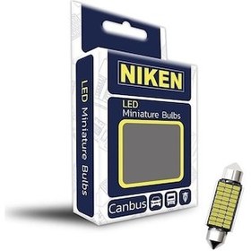 Resim Niken Led Ampul Sofit Canbus Led 39 Mm 12-24v - Ekolmaks 