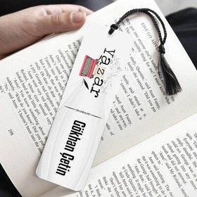 Resim İsme Özel Yazar Kitap Ayracı 