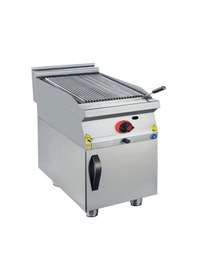 Resim Karacasan Endüstriyel 900 Seri 40 Cm Dolaplı Doğalgazlı Lavataş Balıksırtı Izgara 