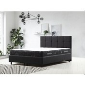 Resim 160x200 Vitalia Baza Başlık Yatak Seti - Antrasit 