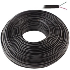 Resim Electroon 2li Telefon Köken Kablo 100metre Siyah 