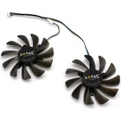 Resim Zotac 4pin 95MM Geforce Gtx 1080 Ti Sürümü Soğutucu Soğutma Fanı 