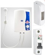 Resim ARTEMİS Artemis Lion 9000 Watt Elektrikli Şofben yüksek ısı sıgorta ve kutusu dahil 