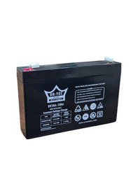 Resim Ortec 6V 7 Ah Bakımsız Akü 2025 Üretim 