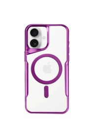 Resim artlab Art İphone 16 Plus Kılıf Boyi Magsafe Silikon Kapak - Pembe Lab 