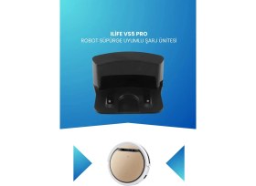 Resim Özbience Ilife Vs5 Pro Robot Süpürge Şarj Ünitesi, Hızlı ve Güvenilir Şarj Sağlar 