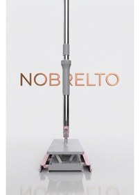 Resim Nobrelto Click Mop 32 Cm Büyük Boy - Kendinden Sıkıştırmalı Pratik Yer Silme Mopu 