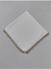 Resim Enba İğne Oyalı Boncuklu Yazma Sdeıoby1001 Beyaz 