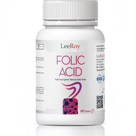 Resim LeeRoy Folic Acid 90 Tablet 