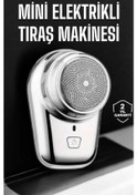 Resim Seyahat Tipi Tıraş Makinesi Taşınabilir Kablosuz Mini Paslanmaz Çelik 