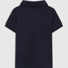 Resim Erkek Bebek Lacivert Gap Logo Polo Yaka T-shirt-6057 Lacivert-002 