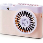 Resim SZYKD Taşınabilir Mini USB Şarj Kamera Fan Asılı Boyun Küçük Fan (Mavi)(Yurt Dışından) 