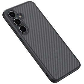 Resim Adige Samsung Galaxy Uyumlu S25 Kılıf Elnino Magsafe Carbon Fiber Kılıf 