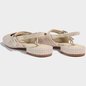 Resim DeFacto Kadın Düz Taban Balerin Sandalet D8964AX25SMBG123 Bej 