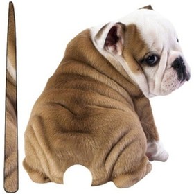 Resim Sevimli Araba Sticker Karikatür Köpek Sticker Cam Sileceği Sticker Ve Araba Stili Arka Cam Dekorasyonu İçin Çıkartma 