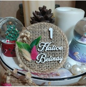 Resim Hasır Jüt Magnet Mıknatıslı - 10'lu Paket 