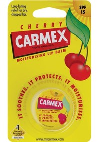 Resim Carmex Lip Balm SPF15 Kavanoz Kiraz Dudak Bakım Kremi 7.5 G 