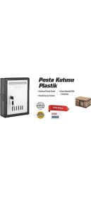 Resim Posta Kutusu SGS332 Plastik Iki Anahtarlı 