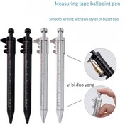 Resim 1 Set - Tükenmez Kalem - Yaratıcı Kaliper Ölçüm Aracı - Ofis Kalem, Çalışma Kalem, Görev Kalem, Marker Kalem, Hediye 