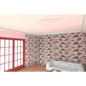 Resim Motifpiyer Tavan LED Spotlu Göbeği-14-56 x 95 cm-Yuvarlak 