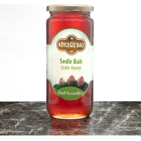 Resim Köyceğiz Balı Sedir Balı Cam Kavanoz 660 G 