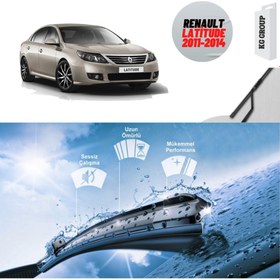 Resim KG Group Renault Latitude 2012 Silecek Takımı Sağ ve Sol 