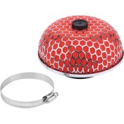 Resim Creatorally Araba Hava Girişi Giriş Filtresi Temizleyici Köpük Gazlı Bez Yüksek Akış Evrensel (Kırmızı) (Yurt Dışından) 