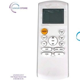 Resim Midea Ag2eco-18nxd0-ı Uyumlu Klima Kumandası 