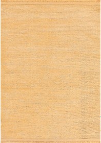 Resim Çam Halı Crea Decolux Azade 8202 Sarı Özel Kaymaz Tabanlı Pamuk Dokuma Kilim - 80x150 