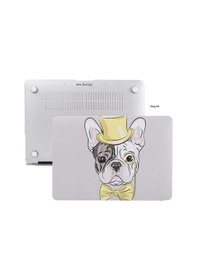 Resim Apple Uyumlu MacBook Air Kılıf 13 İnç Dog02nl Eski Usb'li Model 2010-2017 A1369 A1466 İle Sarı 