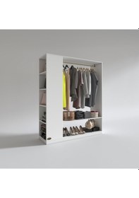 Resim Kenzlife giysi dolabı abdullah 180*150*45 byz gardırop 