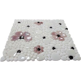 Resim MozaiKristaL Tüm Yüzeyler Için Çiçek Desenli 31.5x31.5cm Fileli Cam Mozaik ( 1 M2 Fiyatıdır. ) 