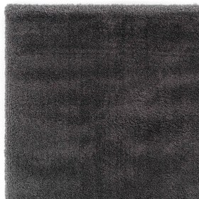 Resim Cool Halı Comfy 1006 Antrasit Yumuşak Dokulu Halı Kilim Salon Koridor Çocuk Odası Halısı Uzun Tüylü Kesme Yolluk Shagyy Dokuma Makine Halısı 