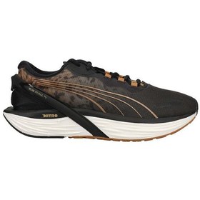 Resim Puma Run Xx Nitro Safari Glam Siyah Kadın Spor Ayakkabı B 20 001 