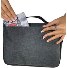 Resim Moserini Ipad Mini 6 2021 8.3 Inç Smart Slim Tablet Çantası - Gri 