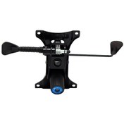 Resim Türksit Ofis Koltuğu Yedek Parça Kademe Kitlemeli Şase Siyah 