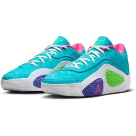 Resim Nike Jordan Tatum 2 Gpx Hyper Jade/green Strike-white-hyper Pink Basketbol Ayakkabısı–hj4420-303-5 